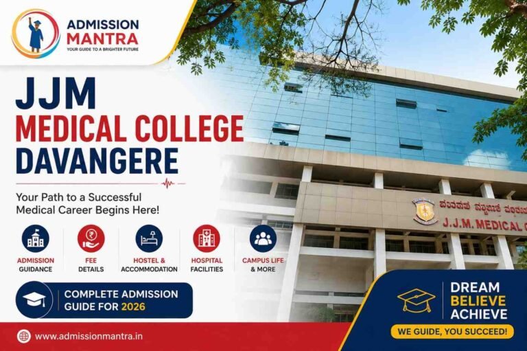 JJM Medical College Davangere: Admission, Fees, Seats, Hostel, Hospital Facilities, and Student Guide